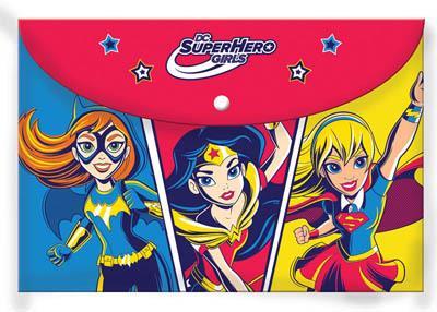 FASCIKLA A4 DUGME 1/10 504914 SUPER HERO GIRLS