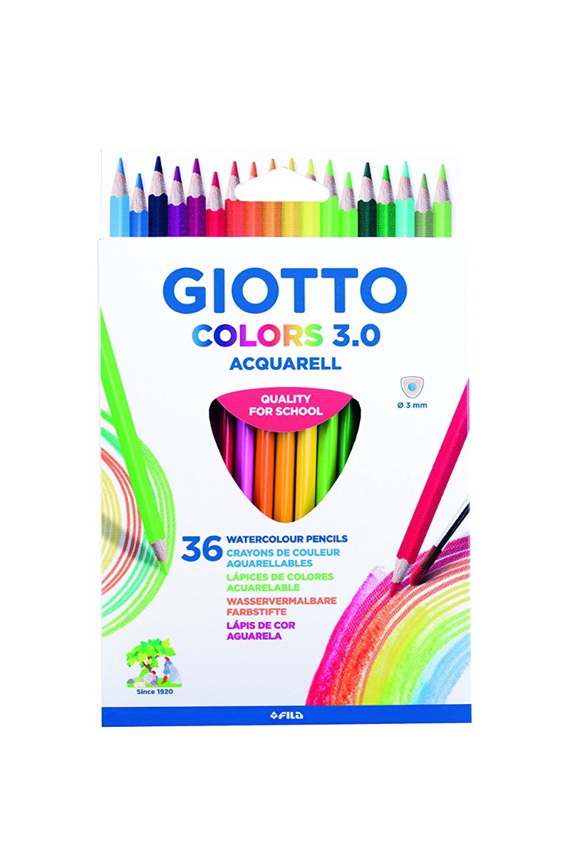 BOJE DRVENE GIOTTO 1/36 AQUARELL