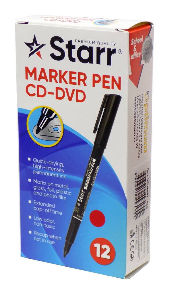 MARKER Starr ZA CD CRVENI 1/12 *AK