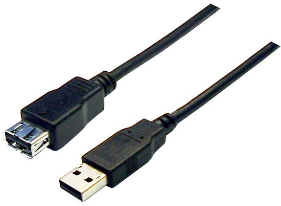 OEM USB 2.0 A/M A/F 1.8m produžni kabl