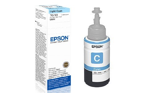 Epson T6735 Lh. Cyan ink bottle 70ml