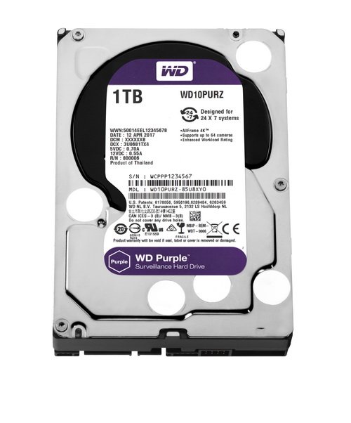 Western Digital 1TB Purple WD10PURZ