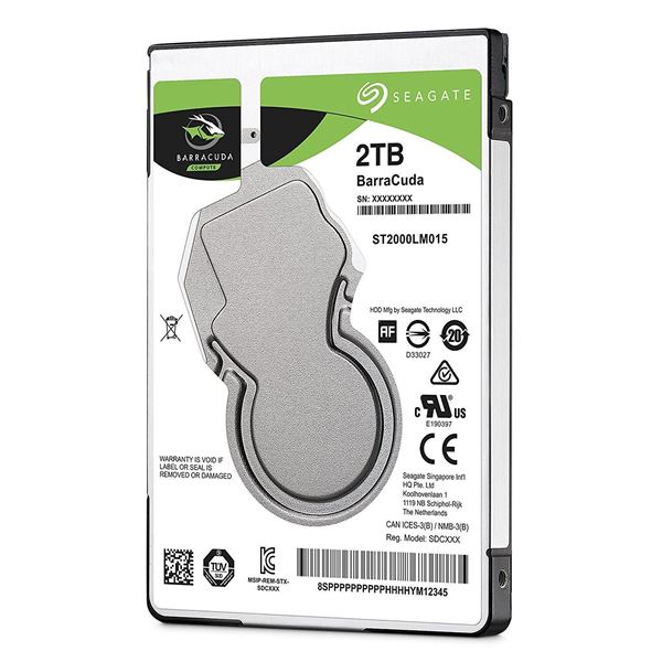 Seagate 2.5" 2 TB Barracuda ST2000LM015