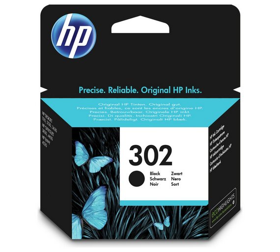 HP 302 F6U66AE Black