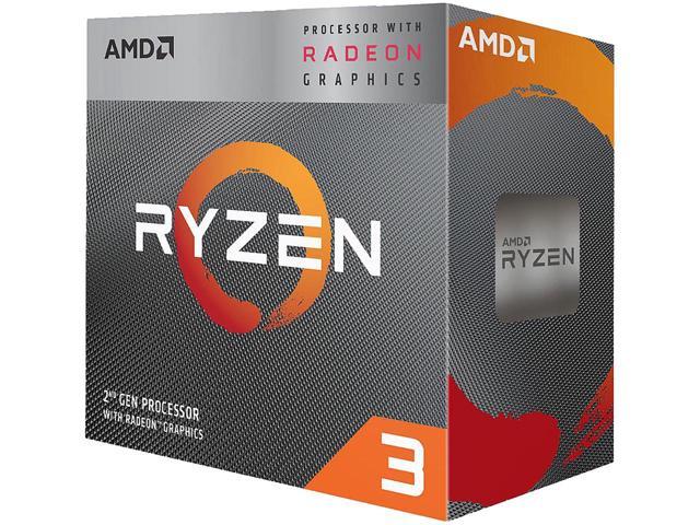 AMD Ryzen 3 3200G Processor with AMD Radeon Vega 8 Graphics