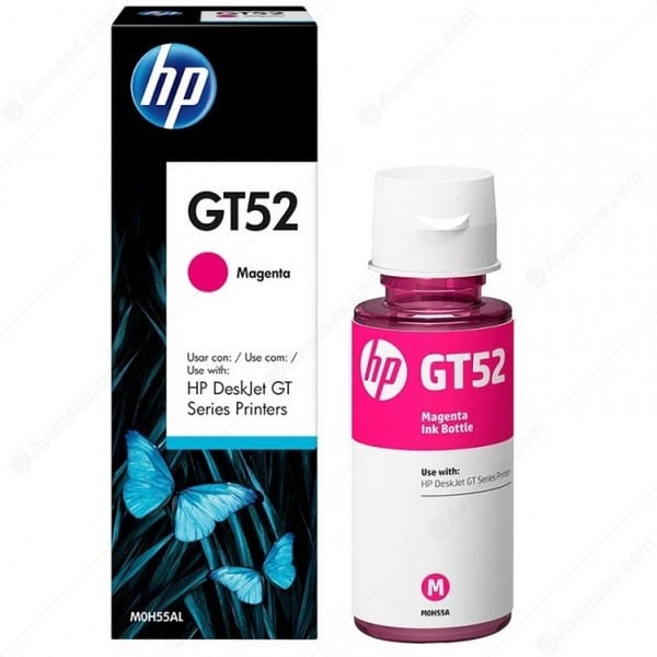 HP GT52 Magenta Ink Bottle M0H55AE