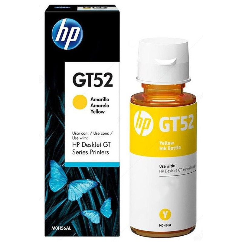 HP GT52 Yellow Ink Bottle M0H56AE