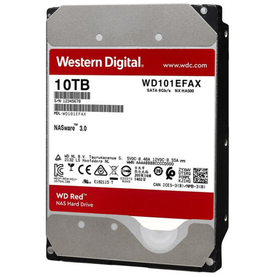 Western Digital 10 TB Red WD101EFAX