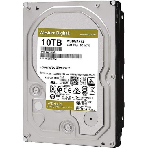 Western Digital 10 TB WD Gold WD102KRYZ