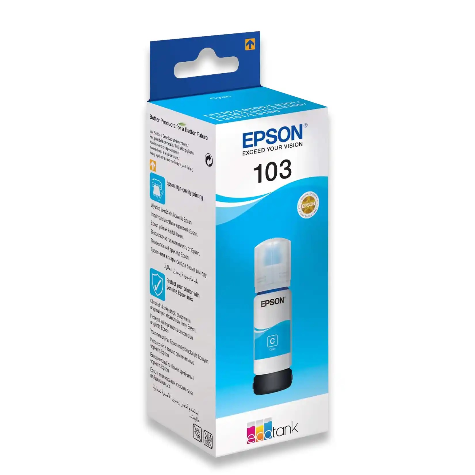 Epson 103 Cyan mastilo 65ml C13T00S24A