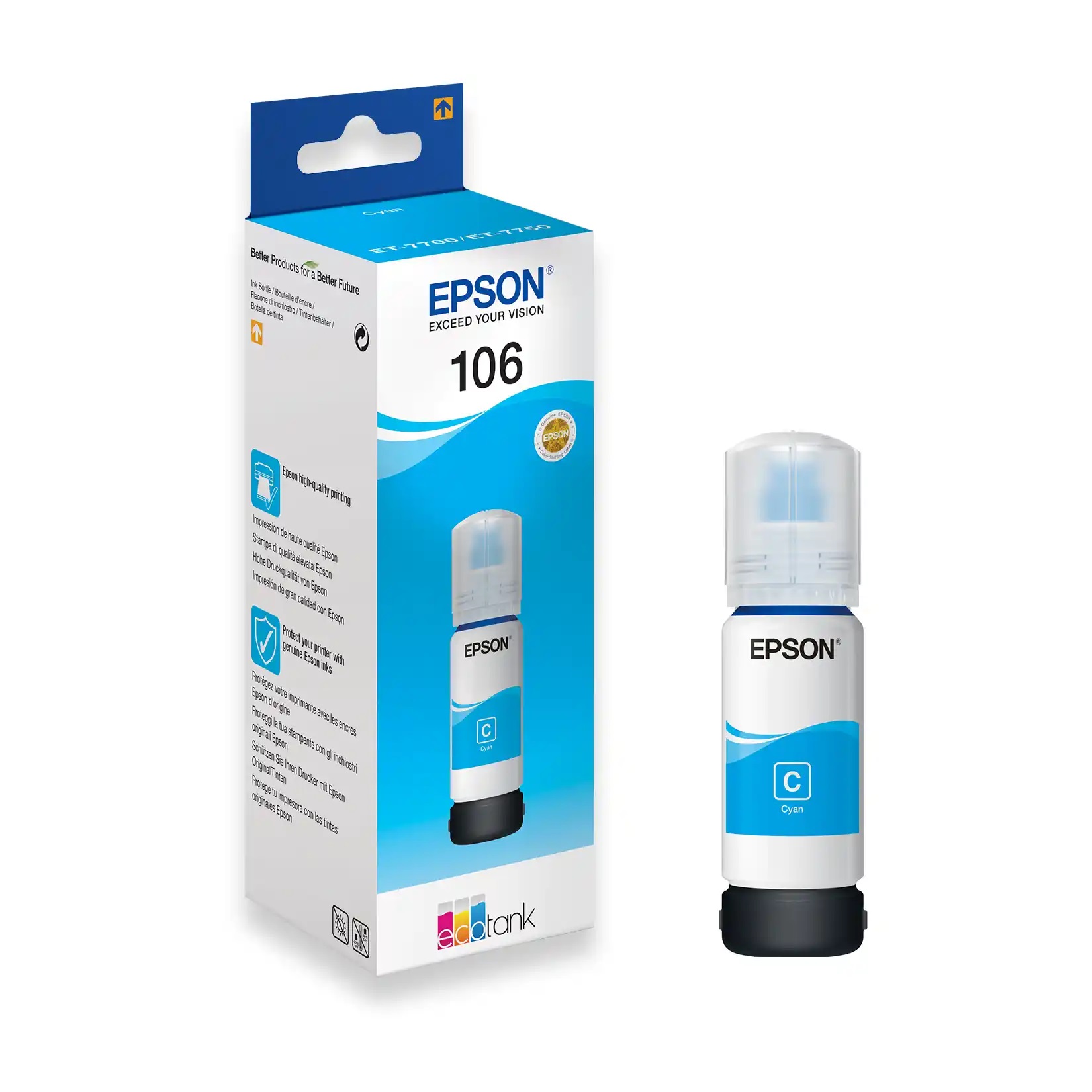 Epson 106 Cyan mastilo 70ml C13T00R240