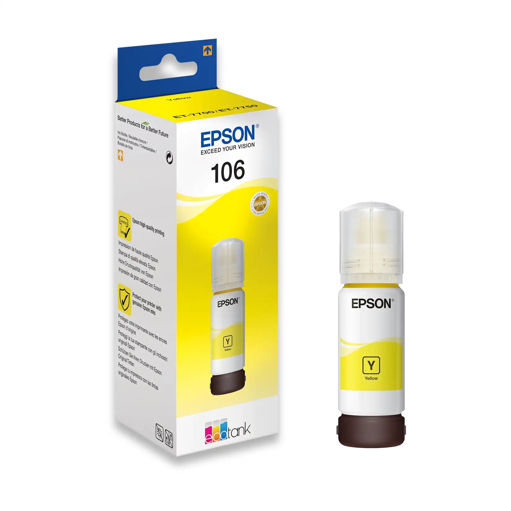 Epson 106 Yellow mastilo 70ml C13T00R440