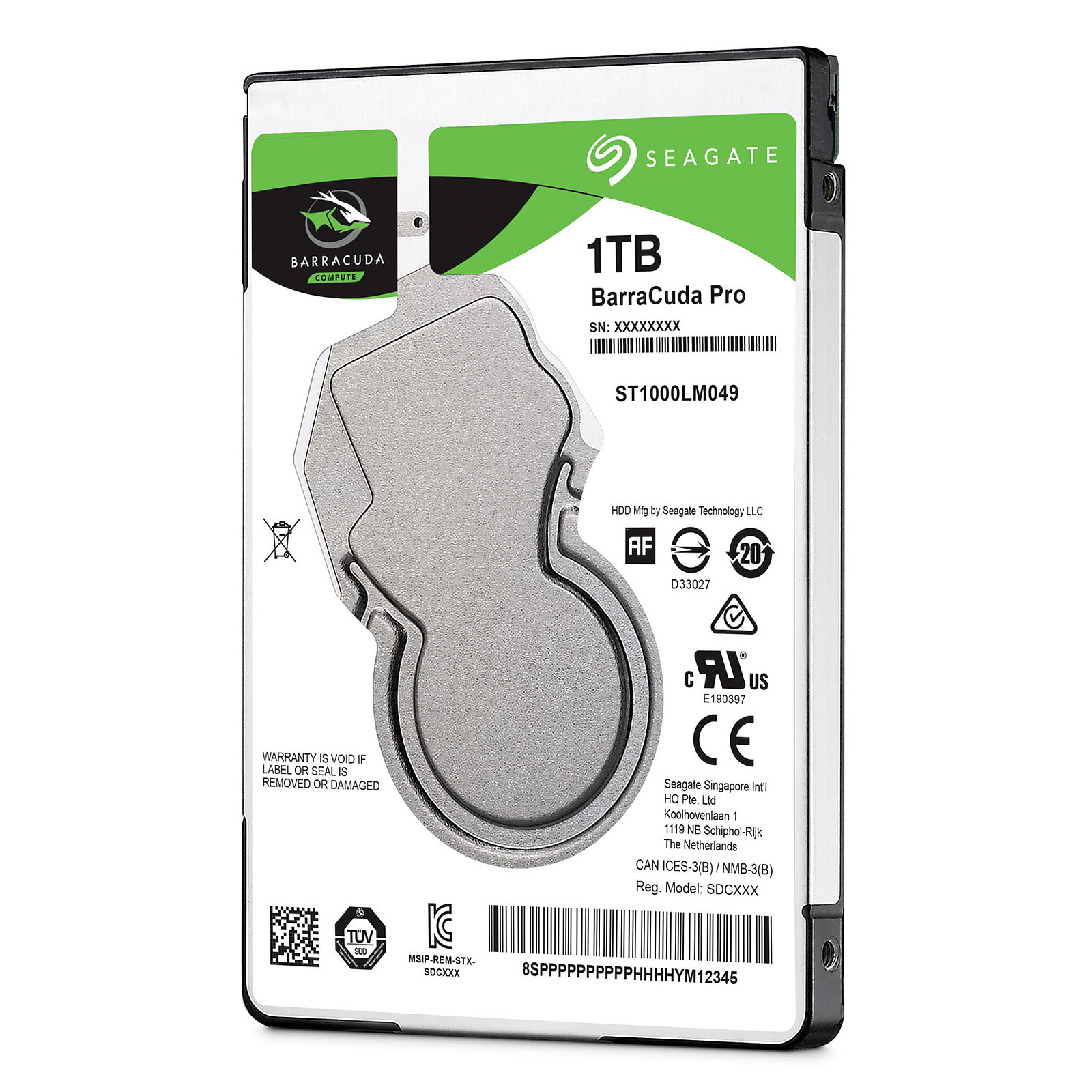 Seagate 2.5" 1 TB Barracuda ST1000LM049