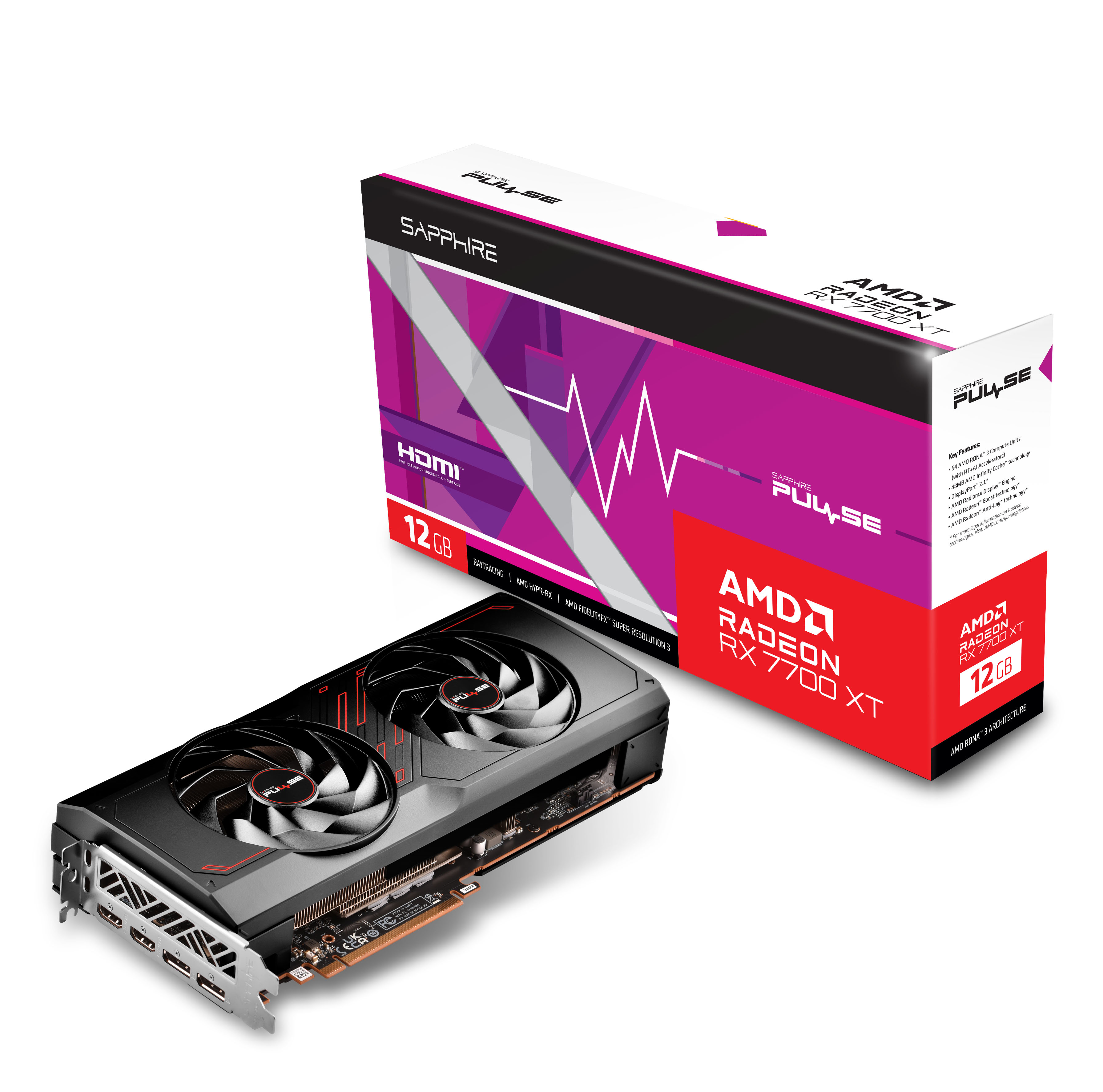 Sapphire PULSE RX 7700 XT 12GB 11335-04-20G