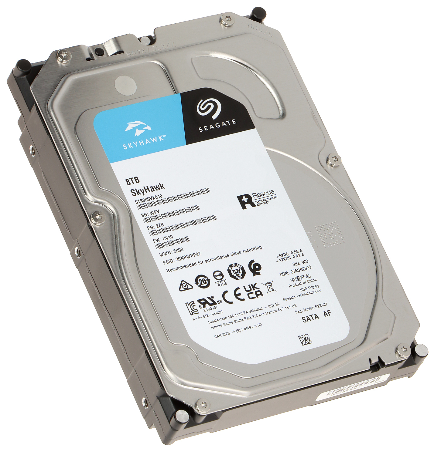 Seagate 8 TB SkyHawk ST8000VX010