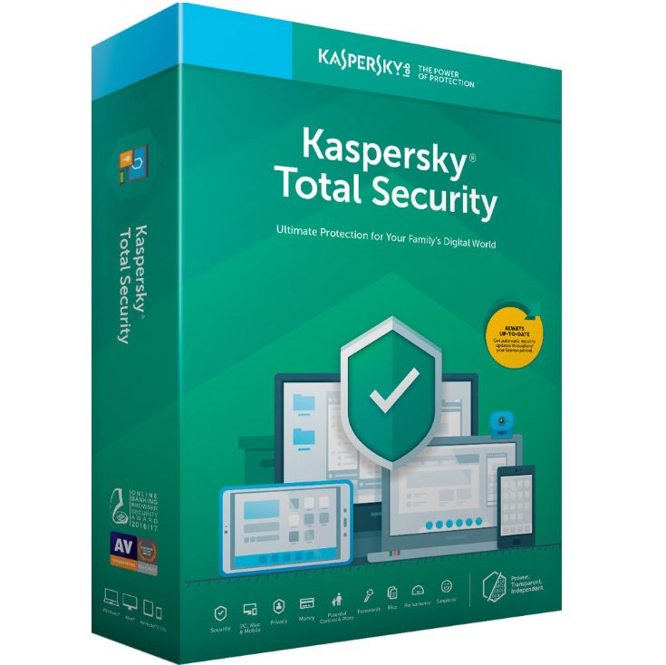 Kaspersky Total Security 1 device/1 year