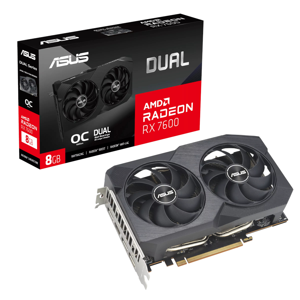 ASUS DUAL-RX7600-O8G-V2