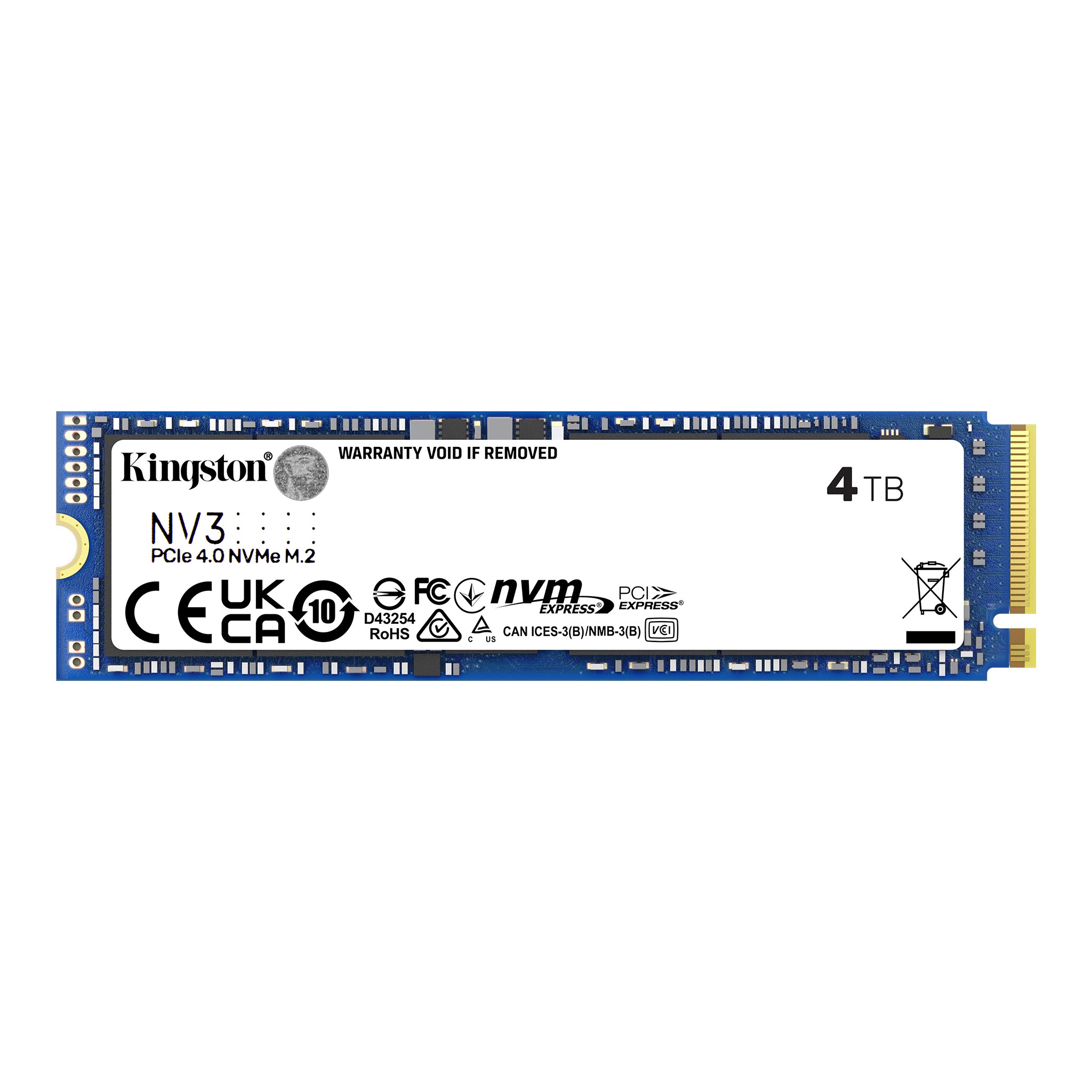 Kingston 4 TB M.2 NVMe SNV3S/4000G