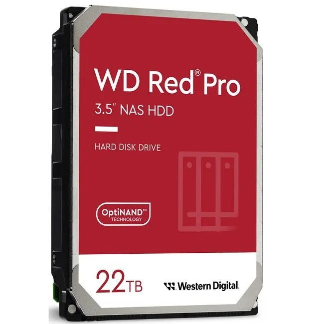 Western Digital 22 TB Red Pro WD221KFGX