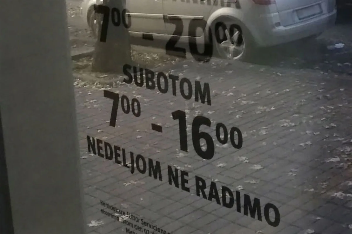 Da li trgovine treba da rade nedeljom?
