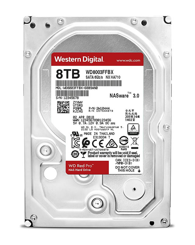 WD Red Pro 8TB/WD8003FFBX