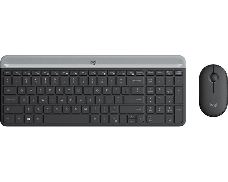 Logitech MK470 Wireless Desktop YU Graphite