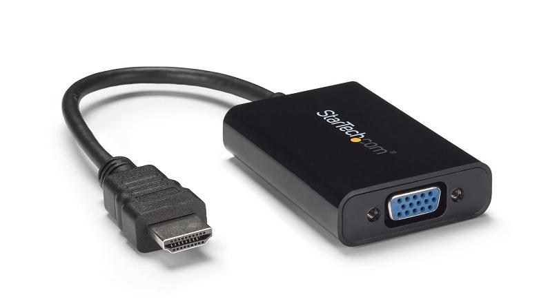 Adapter HDMI (M) - VGA (F) + Audio N-HDMI/VGA2