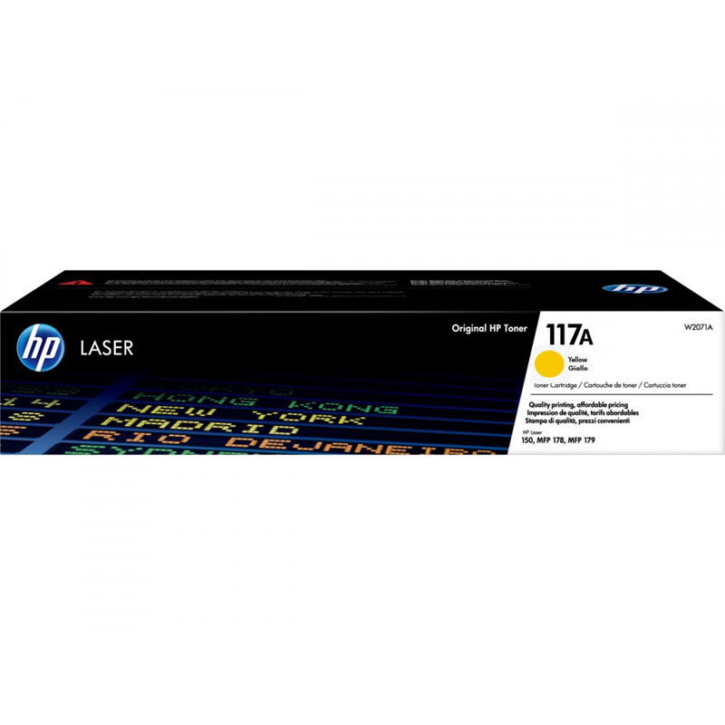 HP 117A Yellow Laser Toner (W2072A)