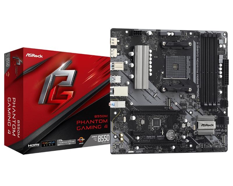 ASRock B550M PHANTOM GAMING 4