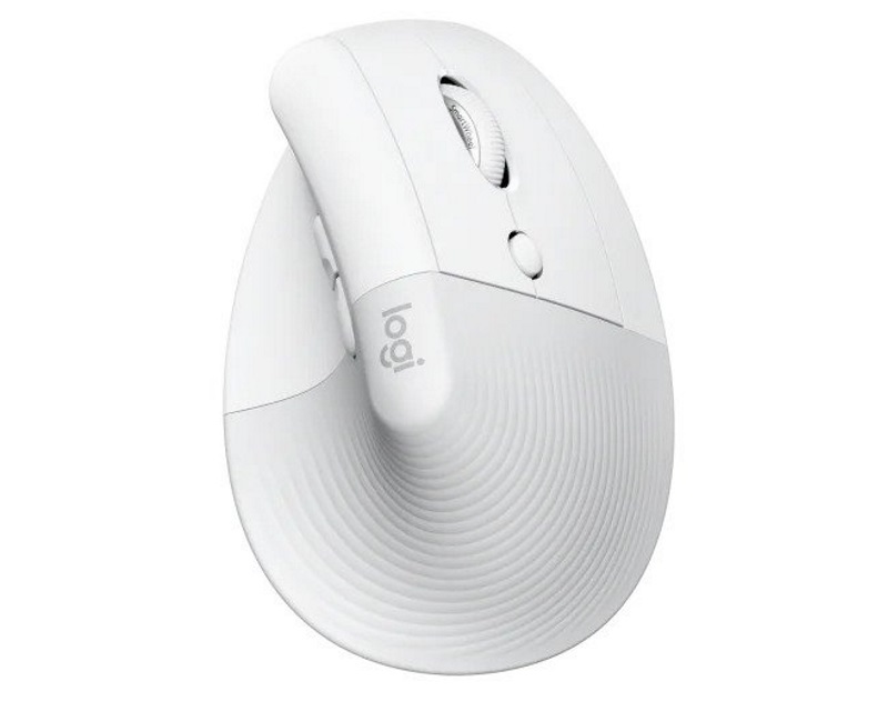 Logitech Lift Vertical Ergonomic White