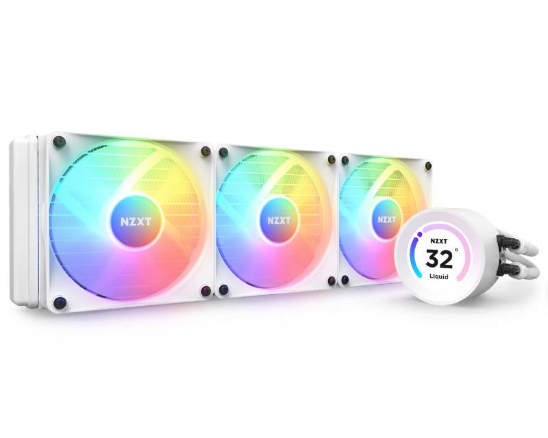 NZXT Kraken Elite 360 RGB White RL-KR36E-W1