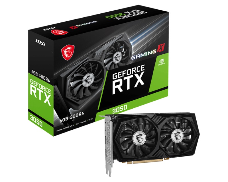 MSI RTX 3050 GAMING X 6G