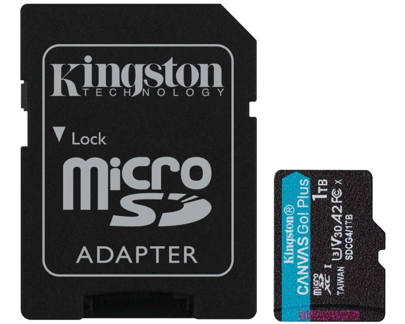 Kingston MicroSD Card 1TB SDCG4/1TB + SD Adapter