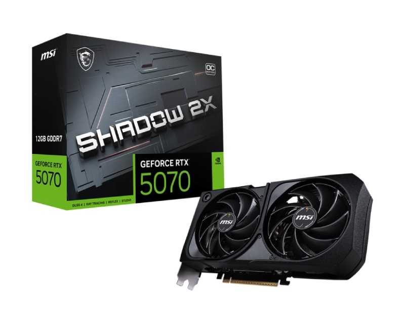 MSI RTX 5070 12G SHADOW 2X OC