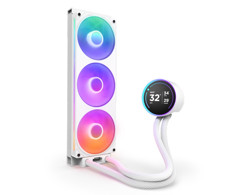 NZXT Kraken Elite 360 RGB V2 White RL-KR36E-W2