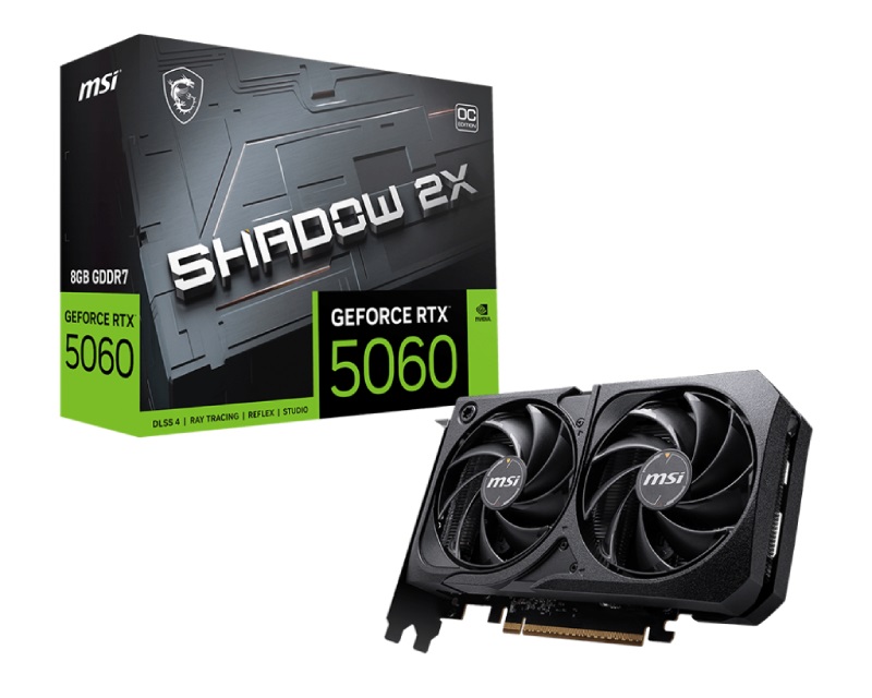 MSI RTX 5060 8G SHADOW 2X OC