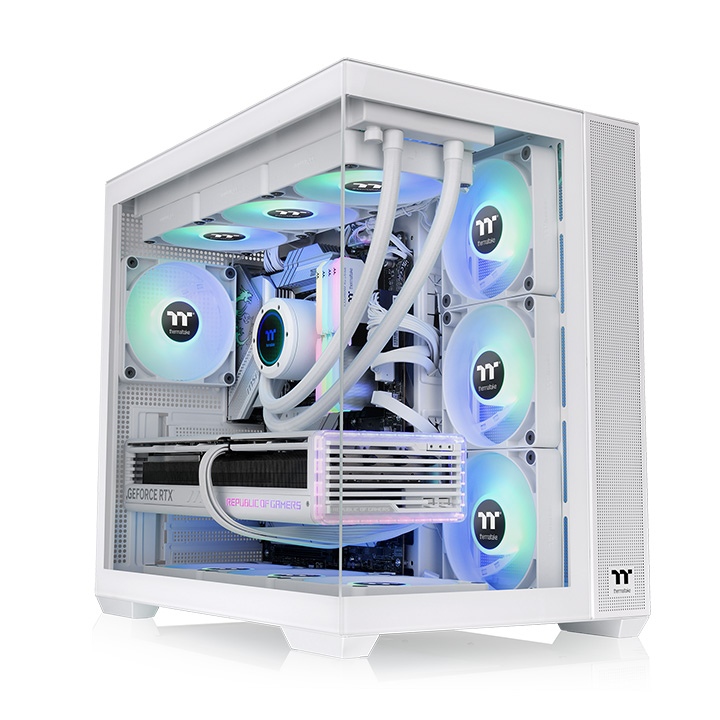 Thermaltake View 380 TG ARGB Snow White TG CA-1Z2-00M6WN-00