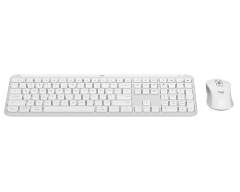 Logitech MK950 Wireless Desktop White US