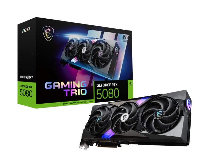 MSI RTX 5080 16G GAMING TRIO OC