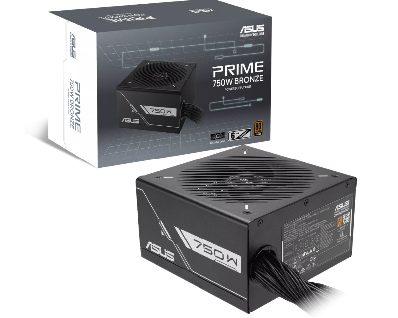 Asus PRIME-750B-BLACK 750W Bronze