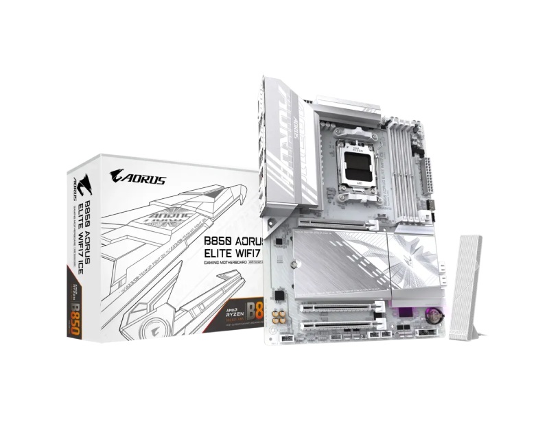 Gigabyte B850 AORUS ELITE WIFI7 ICE