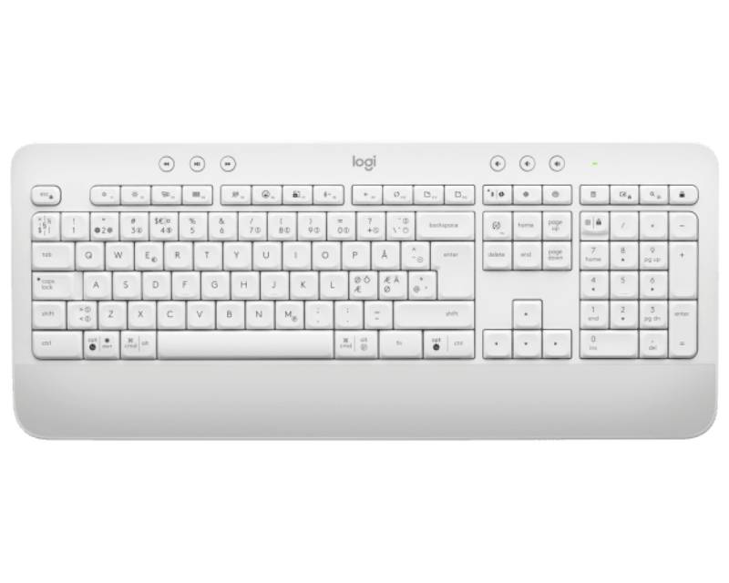 Logitech K650 Signature Wireless White US