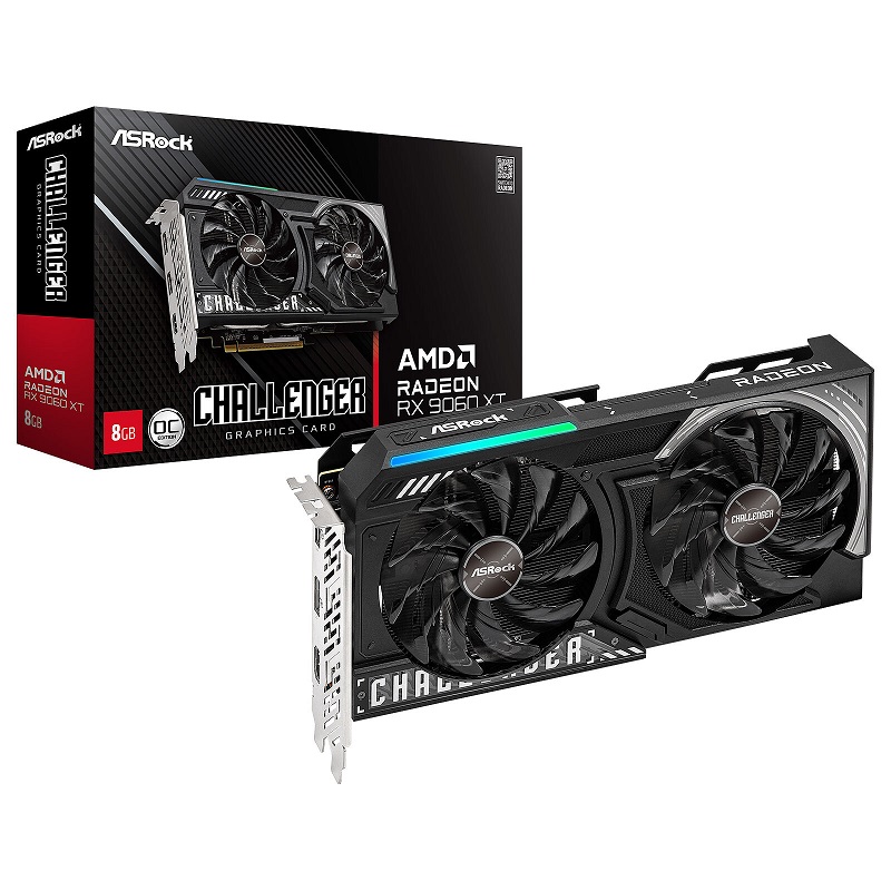 ASRock RX 9060 XT Challenger 8GB OC