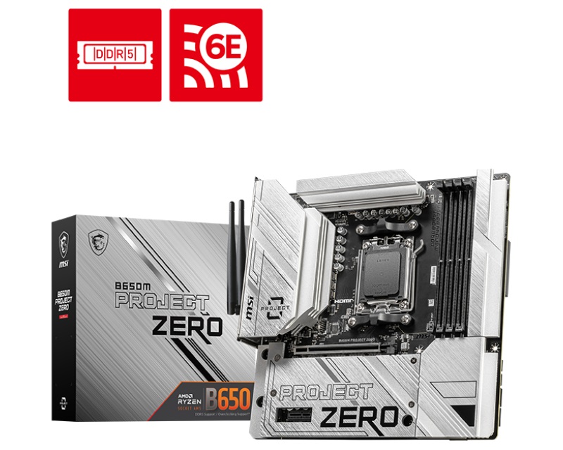 MSI B650M PROJECT ZERO