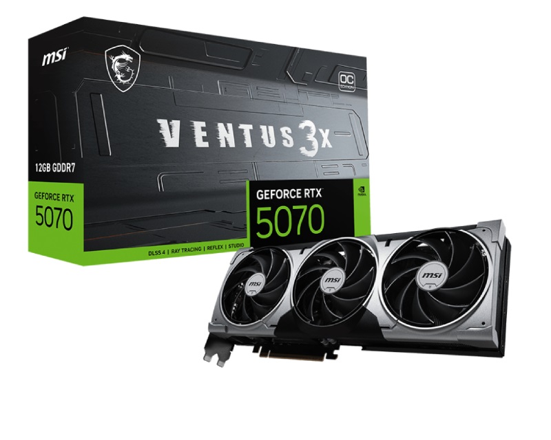 MSI RTX 5070 12G VENTUS 3X OC