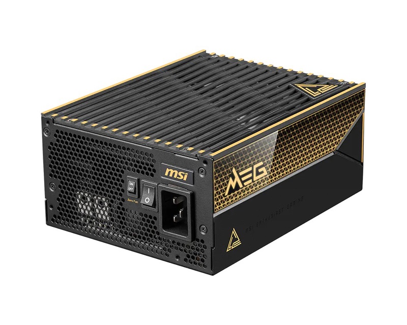 MSI MEG Ai1600T PCIE5 1600W 80 Plus Titanium
