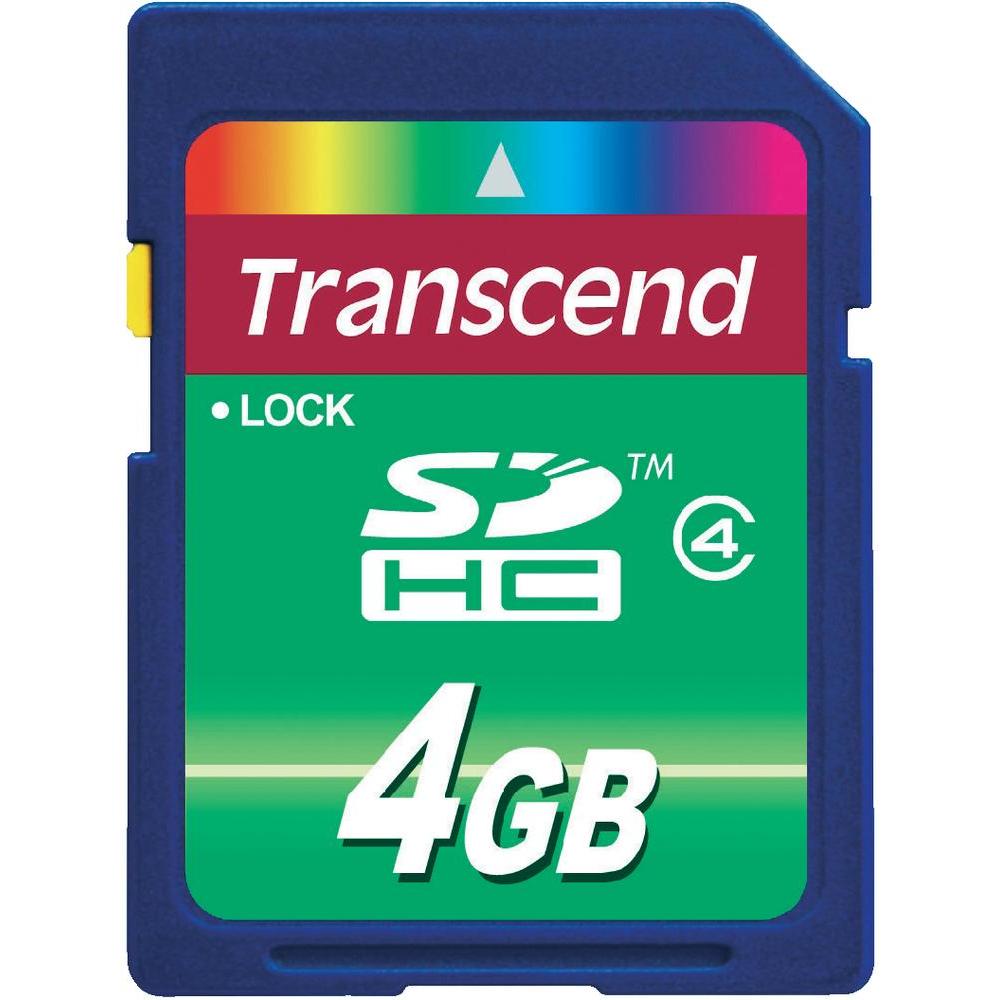 Transcend SD Card 4GB TS4GSDHC4