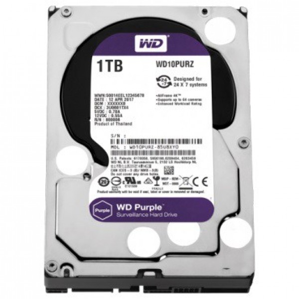 Western Digital 1TB Purple WD10PURZ