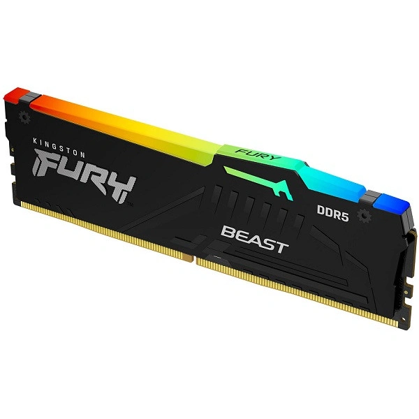 RAM DIMM DDR5 32GB 5600 KINGSTON KF556C40BBA-32 Fury Beast Black RGB