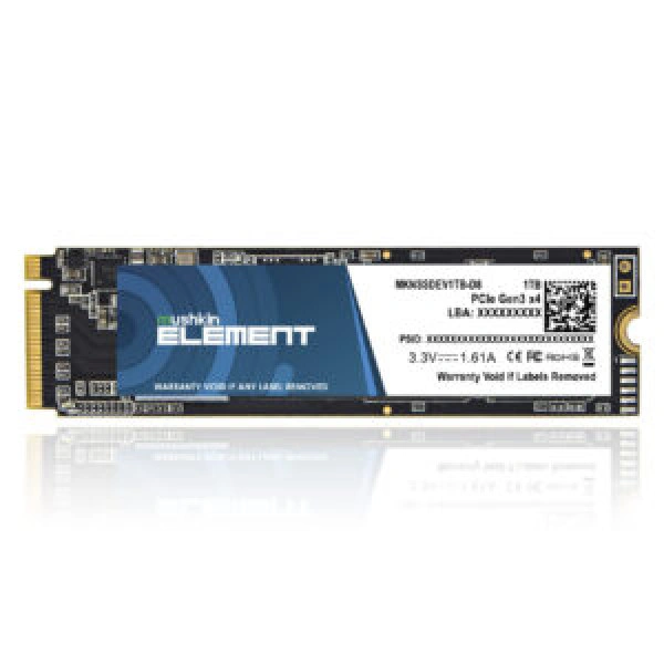 SSD M.2 NVMe 1TB Mushkin Element 2000Mbs/1600Mbs MKNSSDEV1TB-D8